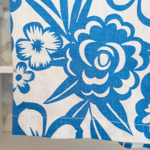 Boden Lathbury Linen Pencil Skirt  *NWT* – Blue / Floral – US 8 - Picture 6 of 15